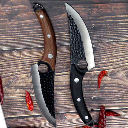 Butcher Scimitar Knife – Meat Cutting & Skinning Tool