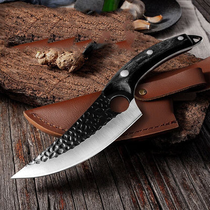 Butcher Scimitar Knife – Meat Cutting & Skinning Tool