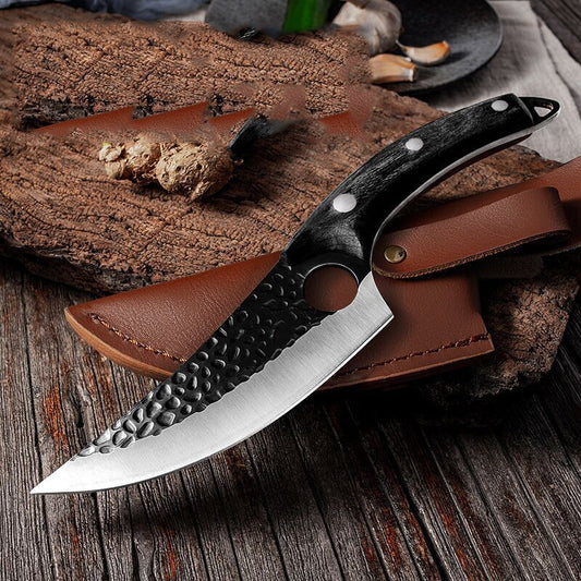 Butcher Scimitar Knife – Meat Cutting & Skinning Tool