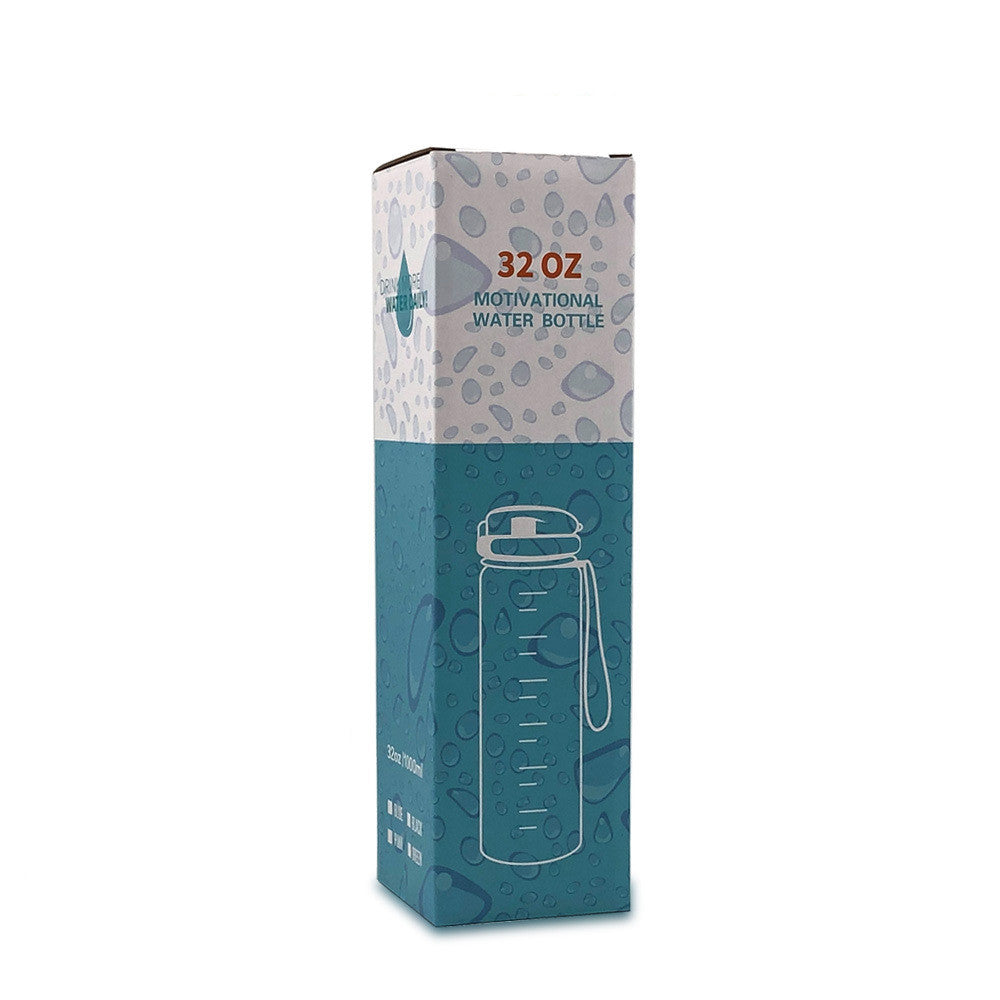 1L Motivational Water Bottle – Tritan Leakproof Sports Bottle