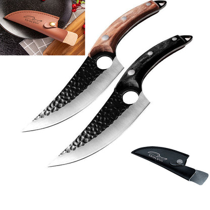 Butcher Scimitar Knife – Meat Cutting & Skinning Tool