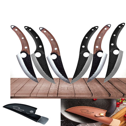 Butcher Scimitar Knife – Meat Cutting & Skinning Tool