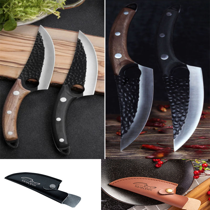Butcher Scimitar Knife – Meat Cutting & Skinning Tool