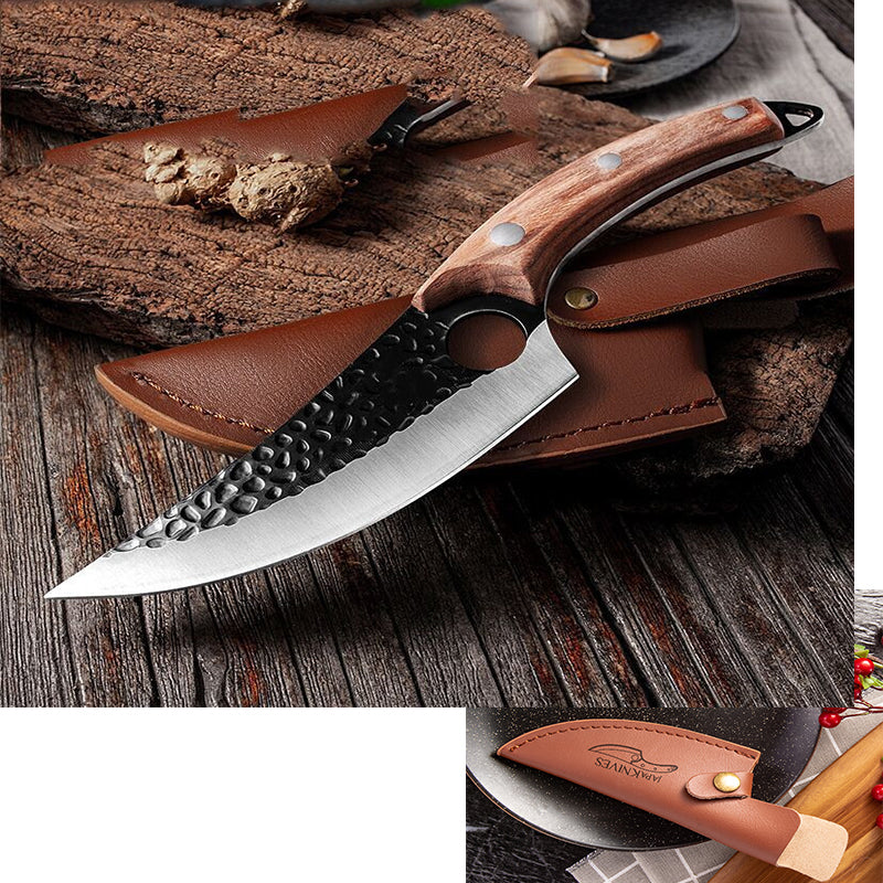 Butcher Scimitar Knife – Meat Cutting & Skinning Tool