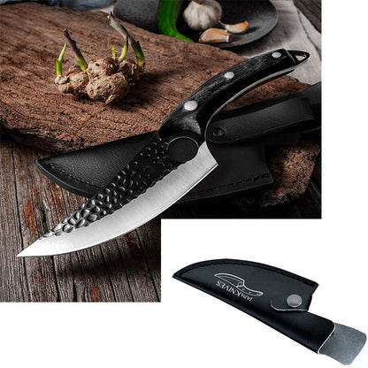 Butcher Scimitar Knife – Meat Cutting & Skinning Tool
