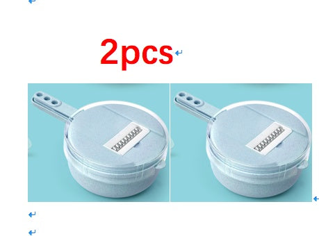 “8-in-1 Vegetable Slicer – Cut, Peel & Grate Easily”