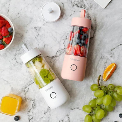 350ml Portable Blender – USB Rechargeable Juicer Cup