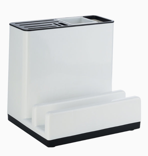 “Kitchen Knife & Tableware Storage Rack – Smart Organizer”