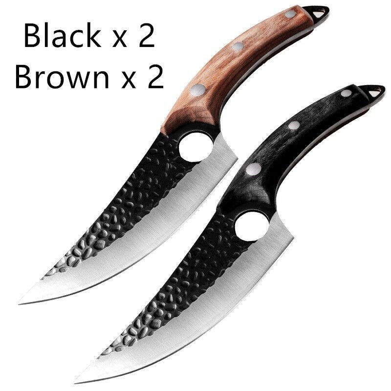 Butcher Scimitar Knife – Meat Cutting & Skinning Tool