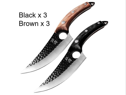 Butcher Scimitar Knife – Meat Cutting & Skinning Tool