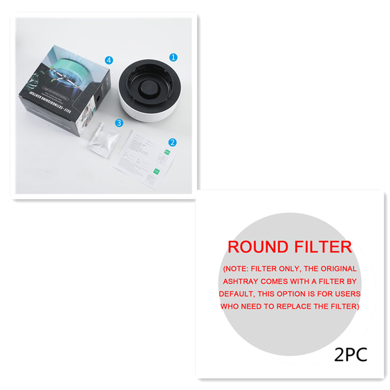2-in-1 Smokeless Ashtray & Air Purifier