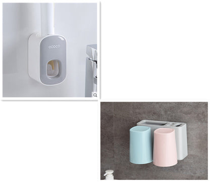 “Automatic Toothpaste Dispenser – Wall-Mounted & No-Touch”
