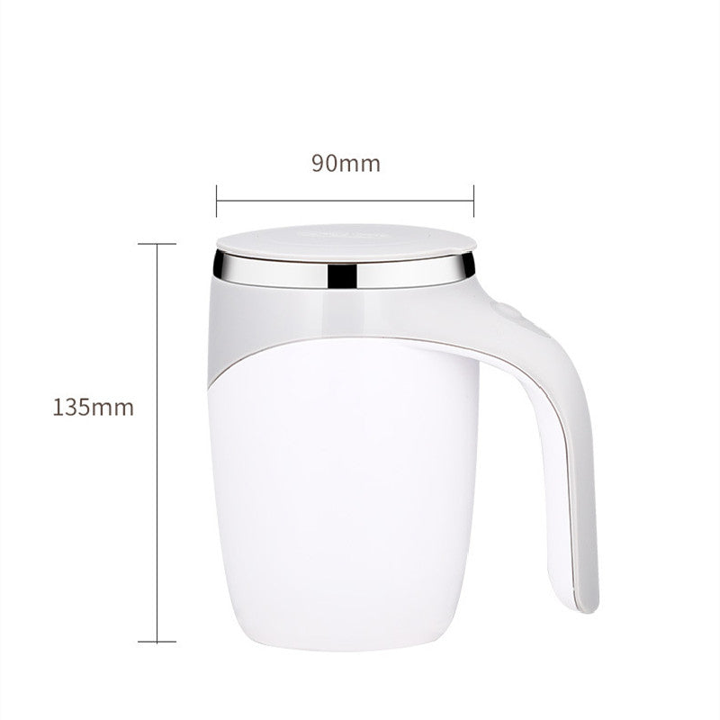 “Smart Self-Stirring Coffee Mug – Rechargeable & Magnetic”