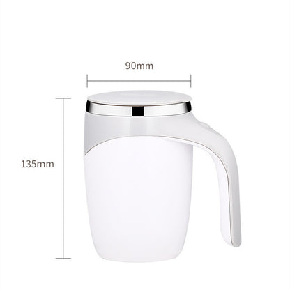 “Smart Self-Stirring Coffee Mug – Rechargeable & Magnetic”