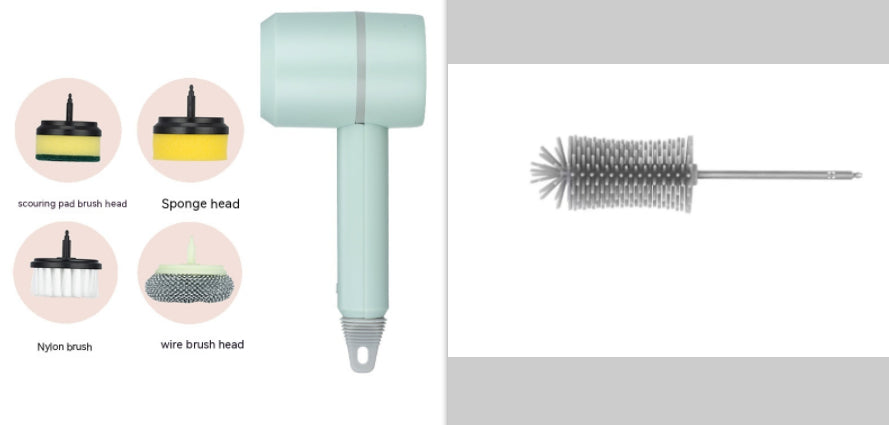 “Electric Spin Cleaning Brush – Wireless & Rechargeable”