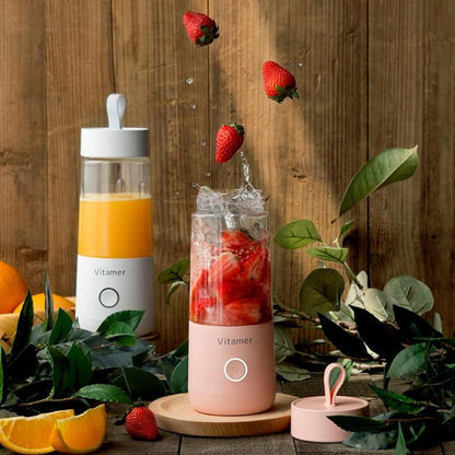 350ml Portable Blender – USB Rechargeable Juicer Cup