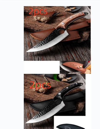 Butcher Scimitar Knife – Meat Cutting & Skinning Tool
