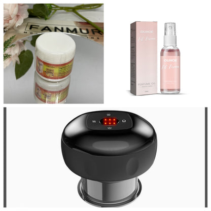 Electric Vacuum Cupping Massager – Anti-Cellulite Therapy