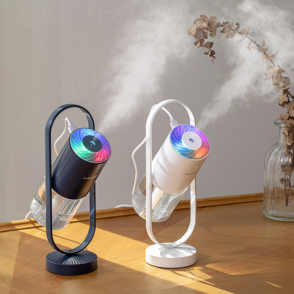 “Magic Shadow USB Humidifier – Mist & Night Light”