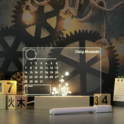 “LED Message Board Night Light – Write & Glow”