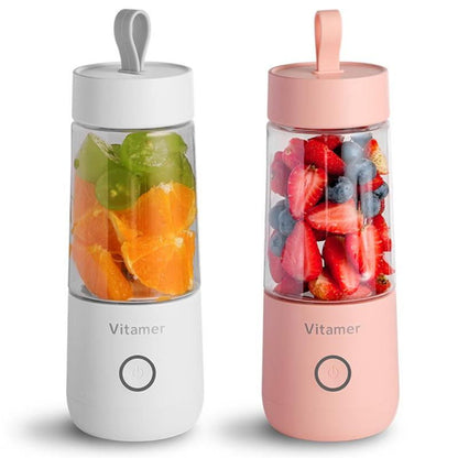 350ml Portable Blender – USB Rechargeable Juicer Cup