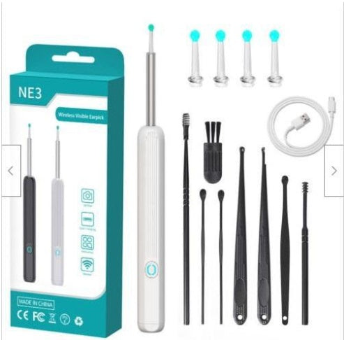 NE3 Ear Wax Removal Otoscope – Wireless Camera Kit