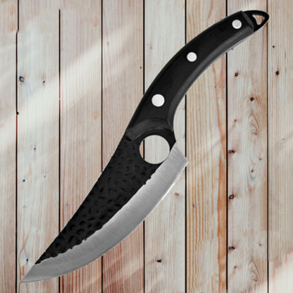 Butcher Scimitar Knife – Meat Cutting & Skinning Tool