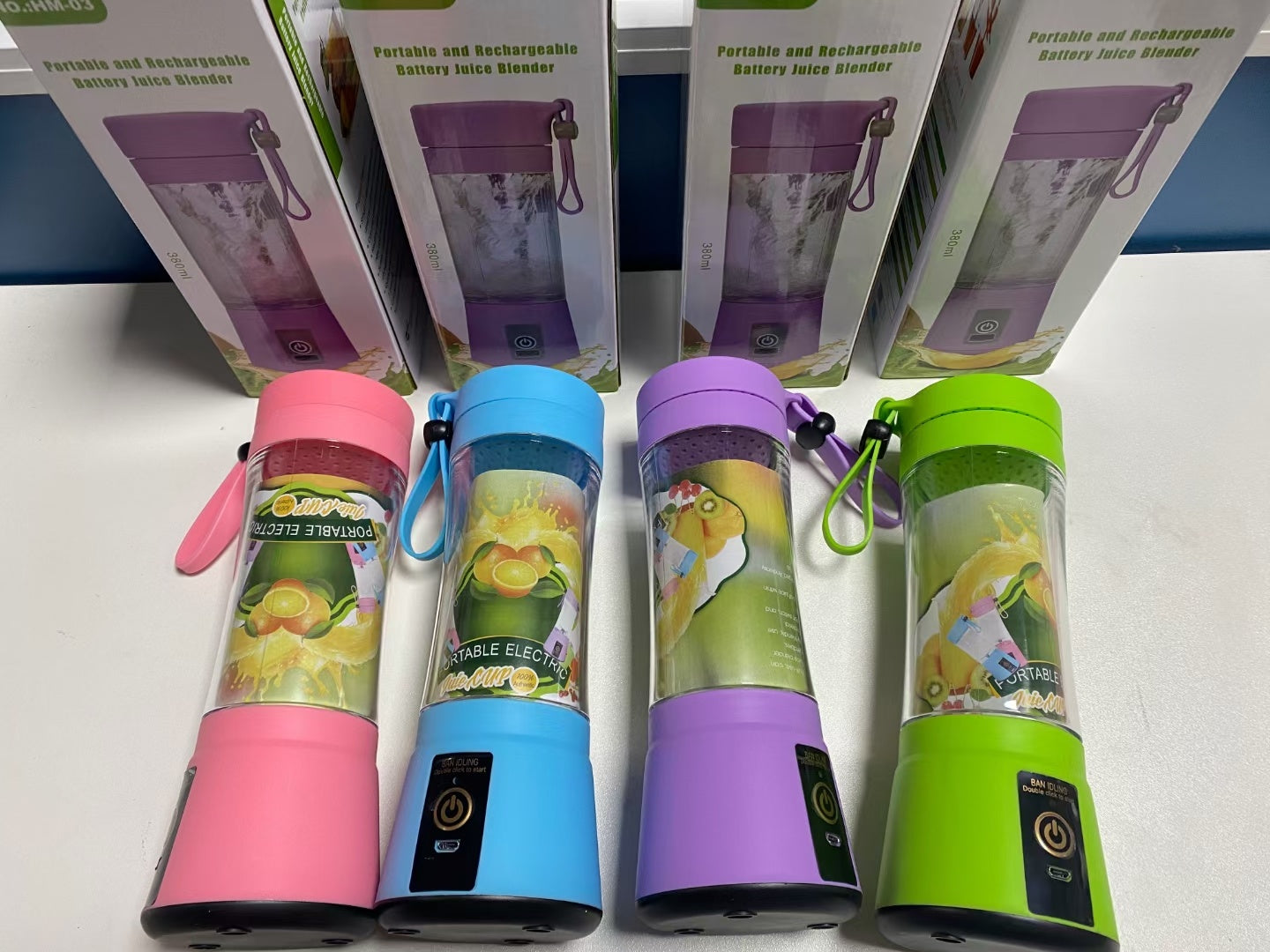 Portable Mini Blender – USB Rechargeable Juicer