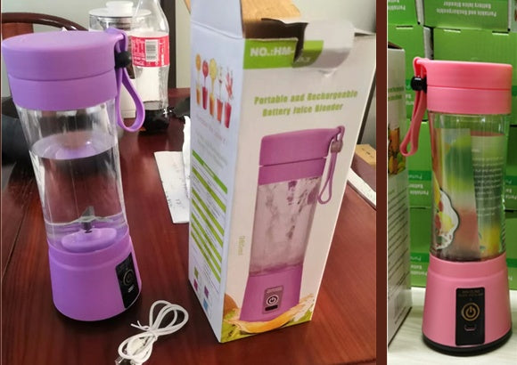 Portable Mini Blender – USB Rechargeable Juicer
