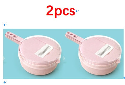 “8-in-1 Vegetable Slicer – Cut, Peel & Grate Easily”