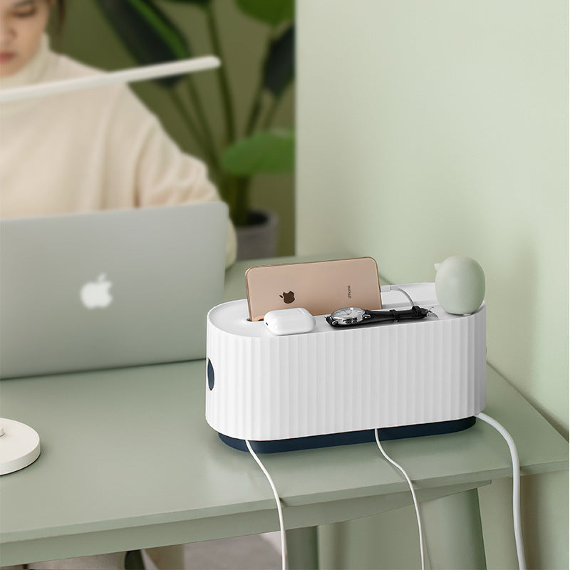 Cable Management Box – Power Strip Organizer