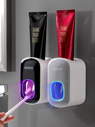 “Automatic Toothpaste Dispenser – Wall-Mounted & No-Touch”