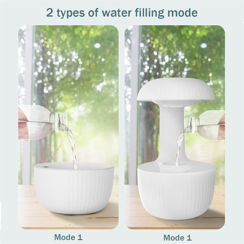 “Anti-Gravity Humidifier – Levitating Water Drops”