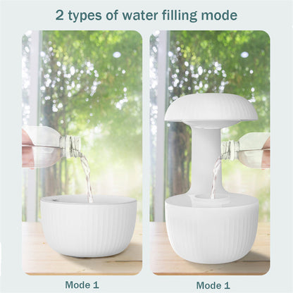 “Anti-Gravity Humidifier – Levitating Water Drops”