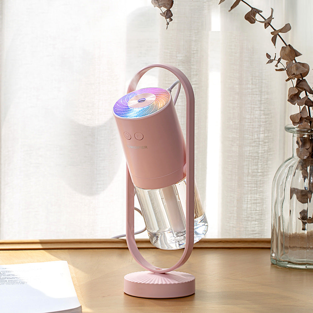 “Magic Shadow USB Humidifier – Mist & Night Light”