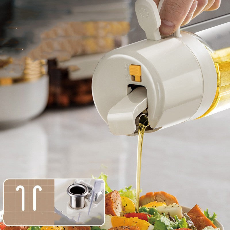 2-in-1 Oil Sprayer Bottle – Cooking & BBQ Dispenser