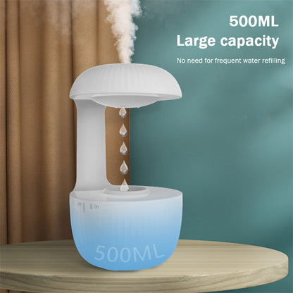“Anti-Gravity Humidifier – Levitating Water Drops”