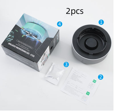 2-in-1 Smokeless Ashtray & Air Purifier