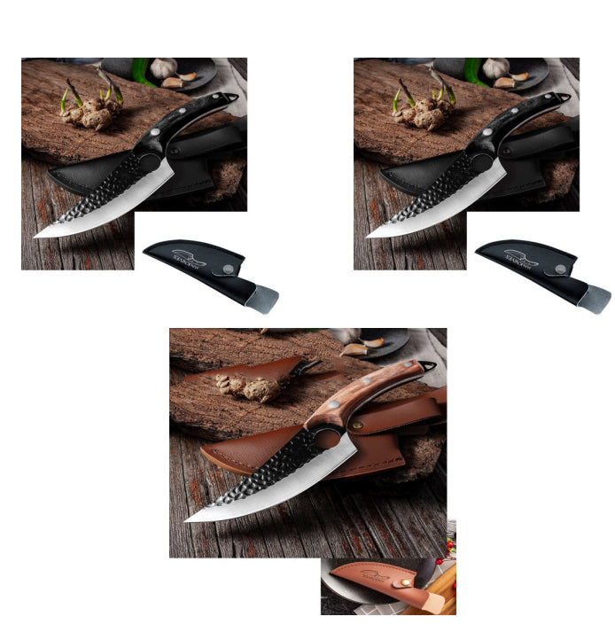 Butcher Scimitar Knife – Meat Cutting & Skinning Tool