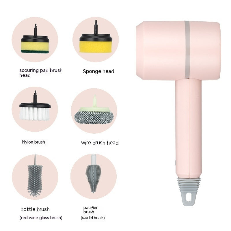 “Electric Spin Cleaning Brush – Wireless & Rechargeable”