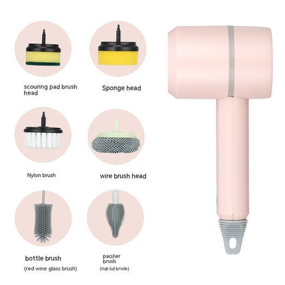 “Electric Spin Cleaning Brush – Wireless & Rechargeable”