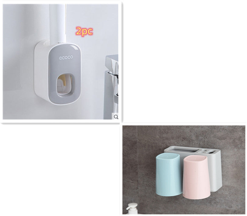 “Automatic Toothpaste Dispenser – Wall-Mounted & No-Touch”