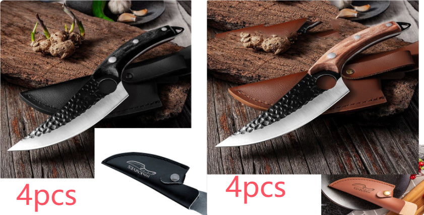 Butcher Scimitar Knife – Meat Cutting & Skinning Tool
