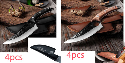 Butcher Scimitar Knife – Meat Cutting & Skinning Tool