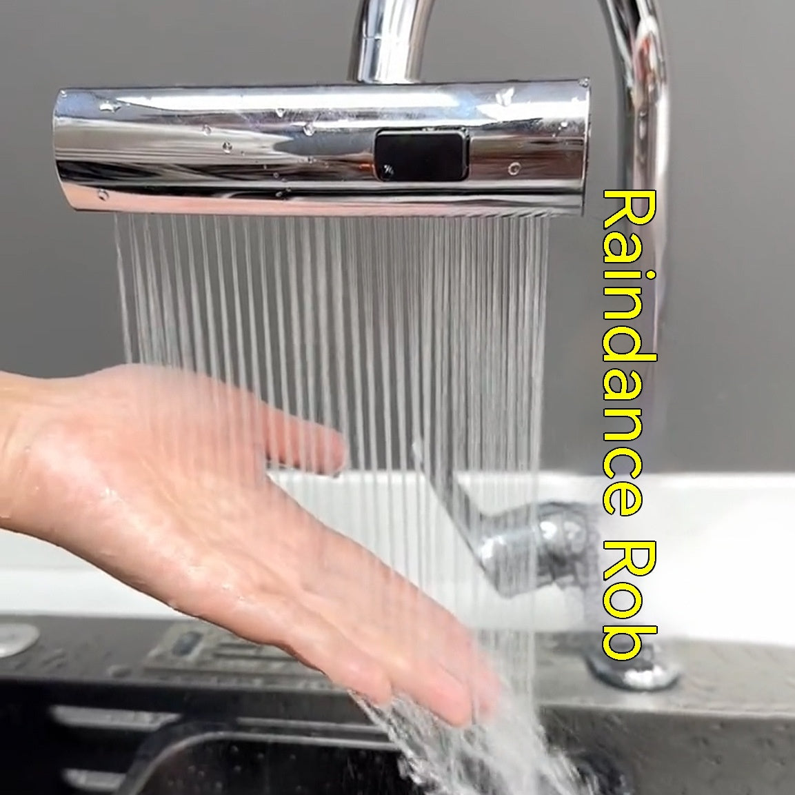 Kitchen Faucet Waterfall Bubbler – Anti-Splash Rotating Nozzle