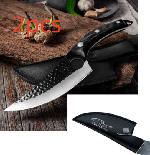 Butcher Scimitar Knife – Meat Cutting & Skinning Tool