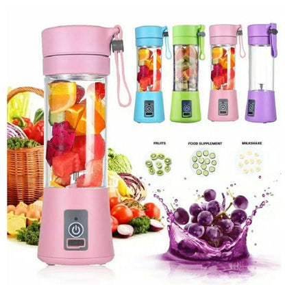 Portable Mini Blender – USB Rechargeable Juicer