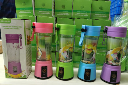 Portable Mini Blender – USB Rechargeable Juicer